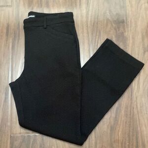 Hilary Radley Black Pull On Trousers Pants